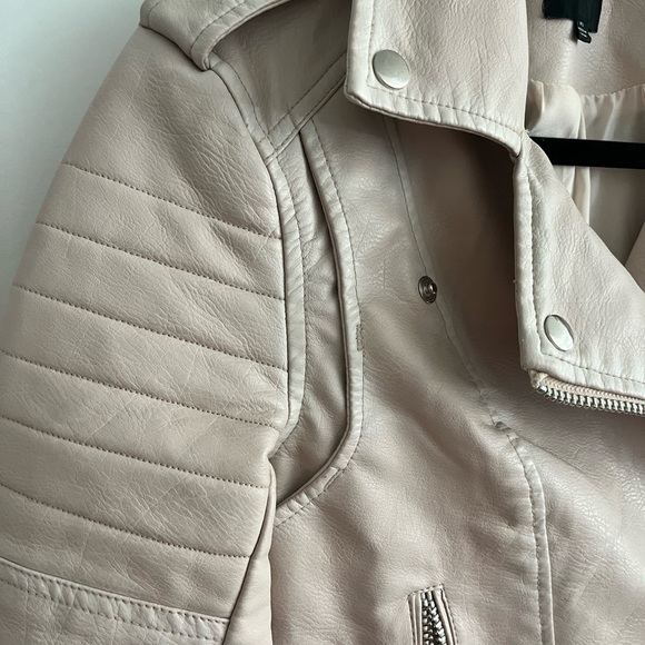 JOES Jeans Pink Faux Leather Jacket - Picture 5 of 5